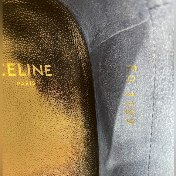 Celine Leather Luco Triomphe Kiltie Men’s Loafers - Picture 10 of 15